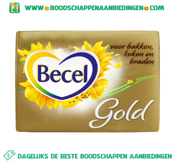 Becel_Gold_voor_bakken,_koken_en_braden_aanbieding