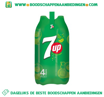 7up Regular 4-pak aanbieding