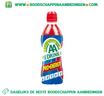 AA Drink Aa drink pro energy aanbieding