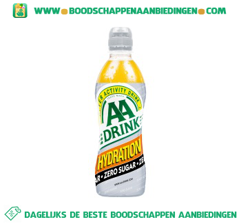 AA Drink Hydration aanbieding