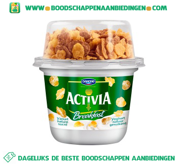 Activia Activia breakfast aanbieding