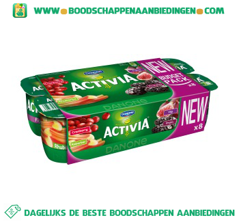 Activia Fruityoghurt assorti 8-pak aanbieding