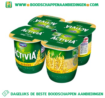 Activia Yoghurt granen 4-pak aanbieding