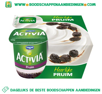 Activia Yoghurt pruim 4-pak aanbieding