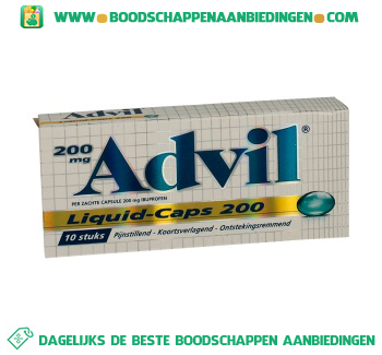 Advil Liquid capsules aanbieding