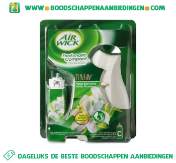 Air Wick Freshmatic compact starter witte bloemen aanbieding