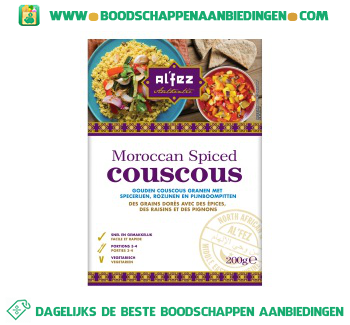 Couscous aanbieding