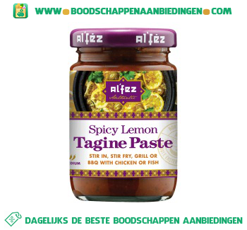 Alfez Lemon tagine paste aanbieding