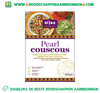 Pearl couscous aanbieding