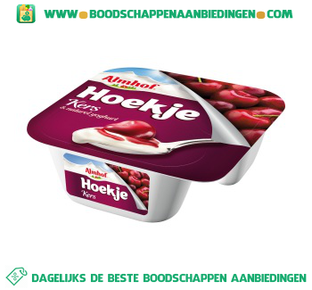 Almhof Hoekje kers yoghurt aanbieding