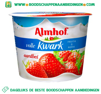 Almhof Volle kwark aardbei aanbieding