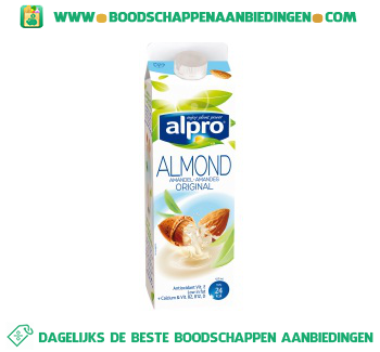 Alpro Amandeldrink original fresh aanbieding