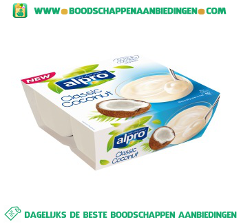 Alpro Dessert coconut aanbieding