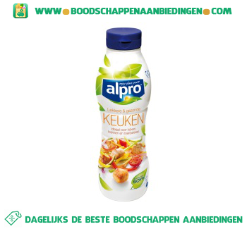 Alpro Keuken vloeibaar (lactosevrij) aanbieding