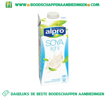 Soya drink light natural (lactosevrij) aanbieding