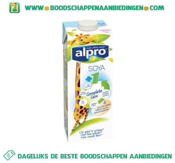 Alpro Soya groeidrink (lactosevrij) aanbieding