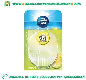 Ambi Pur Toiletblok lemon & lime startpakketkit aanbieding