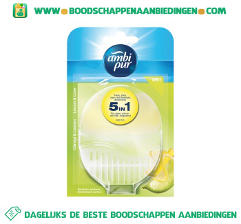 Toiletblok lemon & lime startpakketkit aanbieding