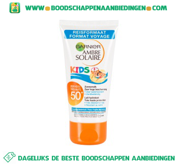 On the go kids SPF 50 aanbieding