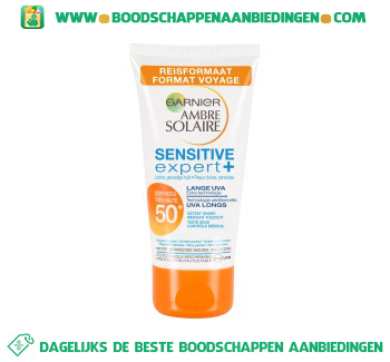 On the go sensitive SPF 50 aanbieding