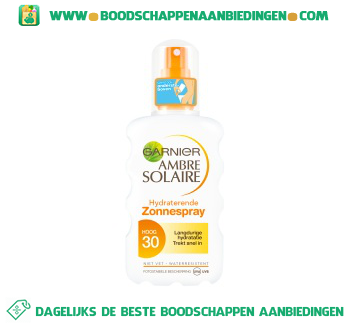 Ambre Solaire Spray spf30 aanbieding