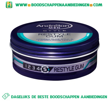 Andrélon Gum For Men Restyle aanbieding