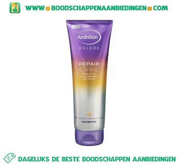 Shampoo deluxe repair & shine aanbieding