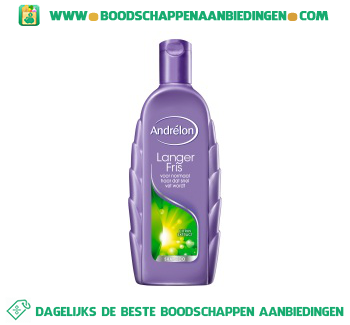 Shampoo langer fris aanbieding