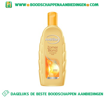 Shampoo zomerblond aanbieding