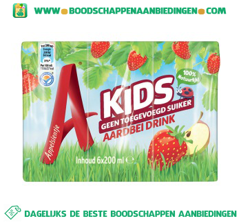 Kids vruchtensap aardbei 6-pak aanbieding