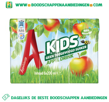 Appelsientje Kids vruchtensap appel 6-pak aanbieding