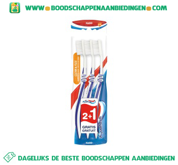 Aquafresh Tandenborstel flex hard aanbieding