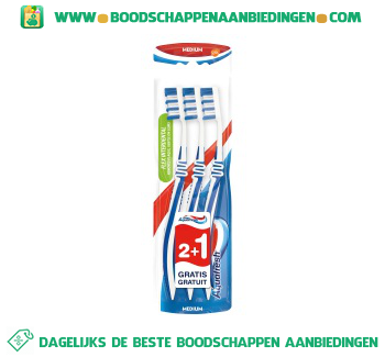 Aquafresh Tandenborstel interdental medium aanbieding