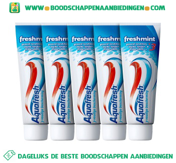 Aquafresh Tandpasta freshmint aanbieding