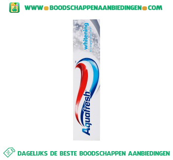 Aquafresh Tandpasta whitening aanbieding