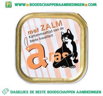 Zalm kattenmaaltijd aanbieding