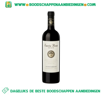 Argentinië Santa Rosa Shiraz Cabernet aanbieding