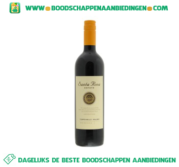 Argentinië Santa Rosa Tempranillo Malbec aanbieding