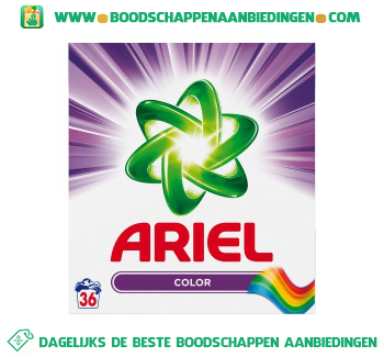 Ariel Actilift color waspoeder 36 wasbeurten aanbieding