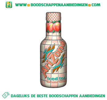 Iced tea peach aanbieding