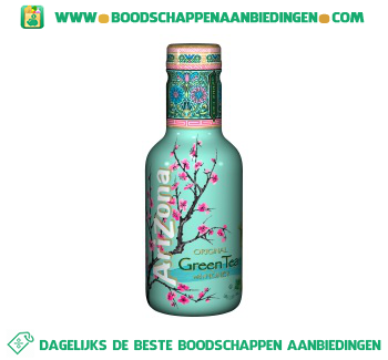 Arizona Original green tea aanbieding