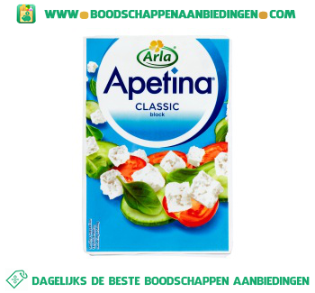 Arla Apetina kaasplak aanbieding