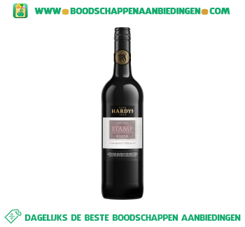 Hardy's Stamp cabernet merlot aanbieding