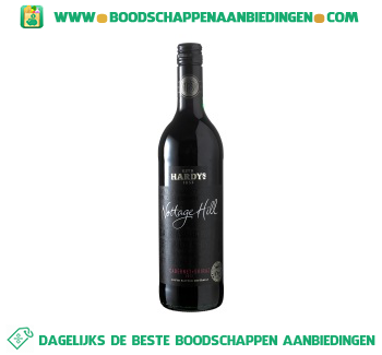 Australië Hardys Nottage Hill cabernet shiraz aanbieding