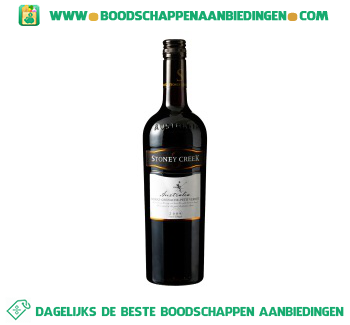 Stoney Creek shiraz aanbieding