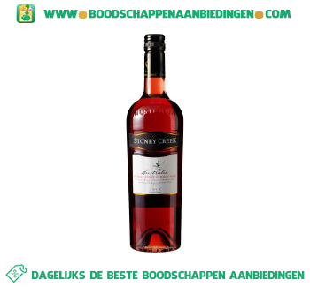 Australië Stoney Creek shiraz rosé aanbieding