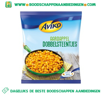 Aardappel dobbelsteentjes aanbieding