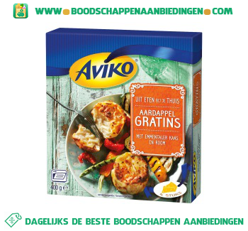 Aviko Aardappel gratins emmentaler aanbieding