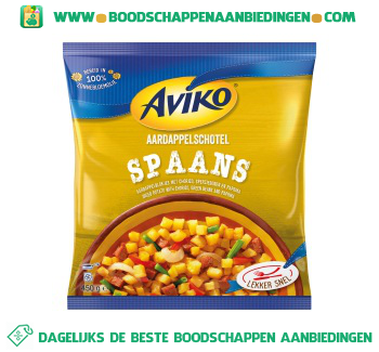 Aviko Aardappelschotel Spaans aanbieding