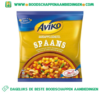 Aardappelschotel Spaans aanbieding